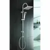 Душевая стойка Rousseau Soto Серый Chrome Металл 22 mm 73 x 73 mm