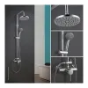 Suihkukolumni Rousseau Harmaa Chrome 22 mm 150 mm