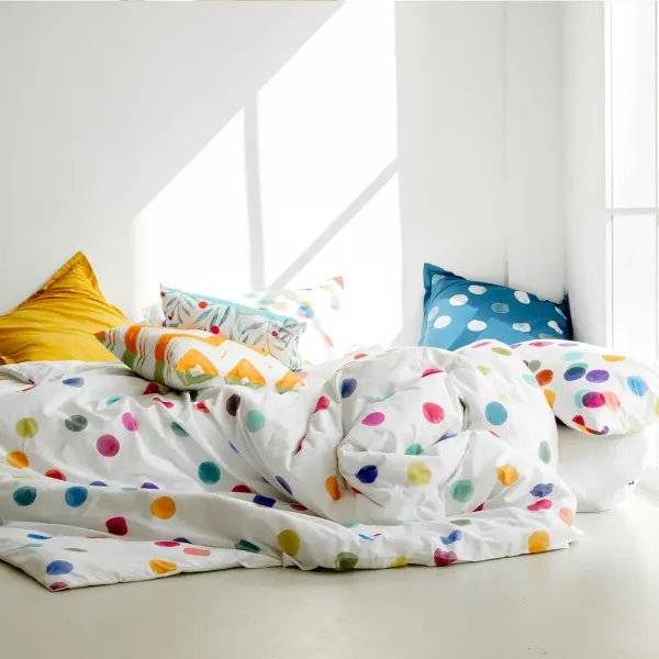 Nordic cover HappyFriday Confetti Multicolour 180 x 220 cm