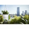 Piekarināms puķu pods Elho Greenville Balts Plastmasa Ø 23,9 x 20,3 cm