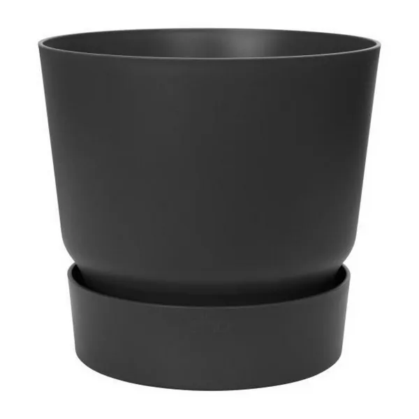 Stiklainis Elho Greenville Juoda Plastmasinis Apskritas Ø 40 cm Ø 39 x 36,8 cm