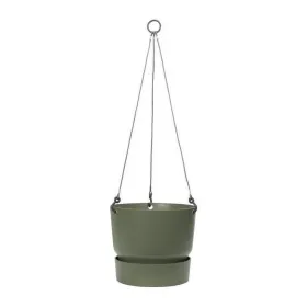 Подвесной горшок для растений Elho Greenville Ø 23,9 x 20,3 cm Зеленый
