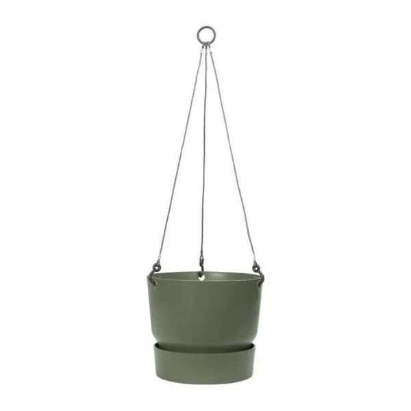 Подвесной горшок для растений Elho Greenville Ø 23,9 x 20,3 cm Зеленый