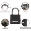 Yhdistelmäriippulukko Master Lock M178EURD Teräs Sinkki Musta