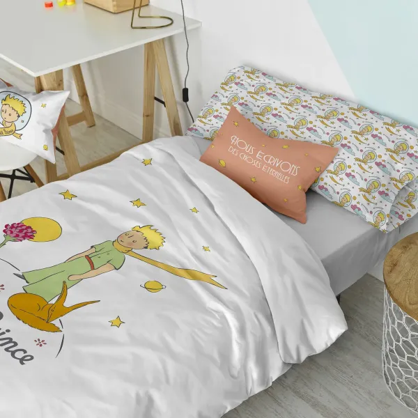 Cushion cover HappyFriday Le Petit Prince Ses amis Multicolour 50 x 30 cm