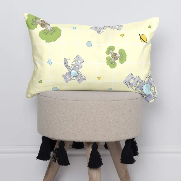 Cushion cover HappyFriday Le Petit Prince Imagination Multicolour 50 x 30 cm