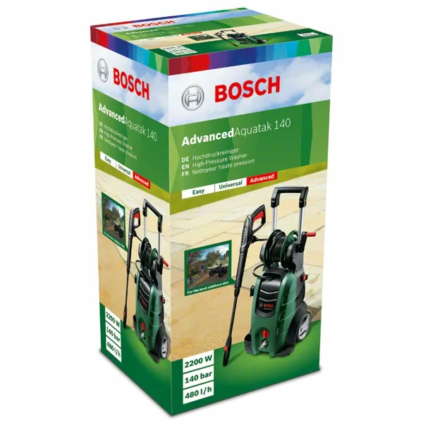 Мойка высокого давления BOSCH Advancedaquatak 140 2100 W 140 bar 450 L/H