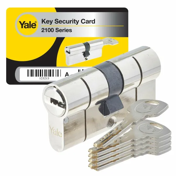 Turvasylinteri Yale YC2100 DB 35X35 NI 35 x 35 mm Messinki
