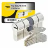 Apsauginis cilindras Yale YC2100 DB 35X35 NI 35 x 35 mm Žalvaris