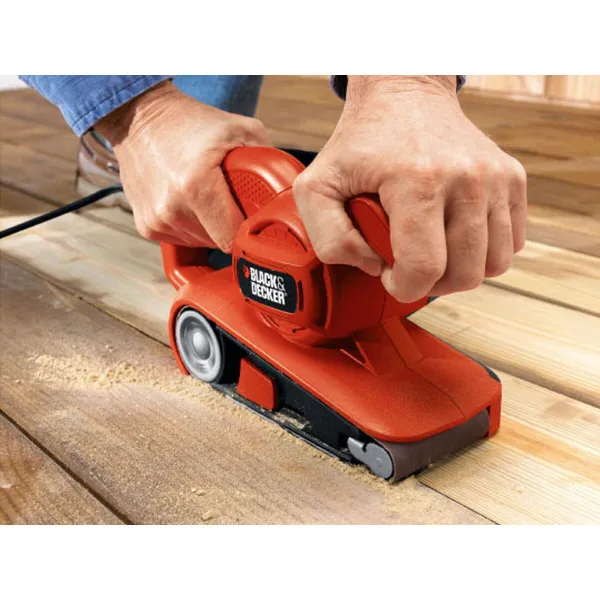 Ленточная шлифовальная машина Black & Decker KA86-QS 720 W 75 x 150 mm