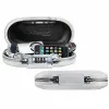 Kannettava kassakaappi turvakaapelilla Master Lock 5900EURDWHT Valkoinen ABS 700 ml 6 x 12,9 x 24 cm