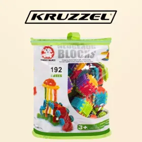 Rakennuspalikat - siilit 192 kpl Kruzzel 20376