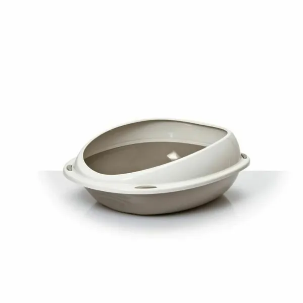 Kissan hiekkalaatikko Aimé 45 x 36 x 15,5 cm Beige Ruskeanharmaa Muovinen