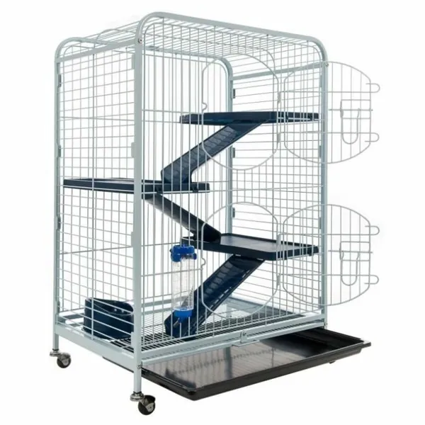 Häkki Tyrol 205594 Jyrsijät Renkailla Muovinen 64 x 44 x 93 cm