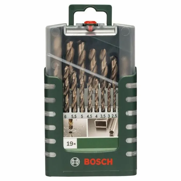 Kelasetti BOSCH 2609255133 Spiraali Teräs Suuri nopeus 19 Kappaletta