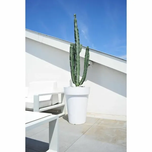 Stiklainis Riviera Balta Plastmasinis Kvadratai Ø 40 cm