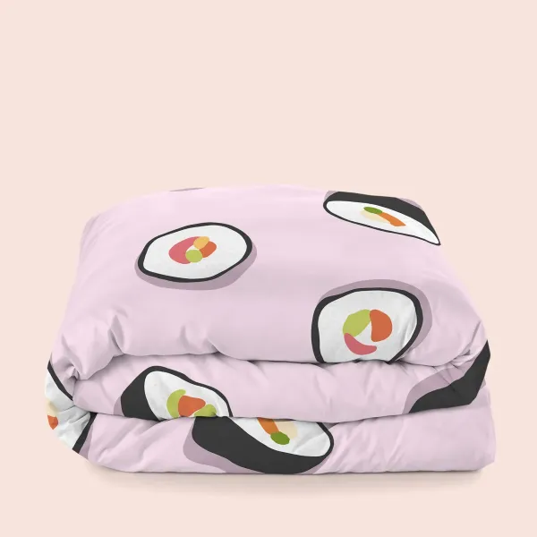 Nordic cover HappyFriday Aware Sushi Multicolour 180 x 220 cm