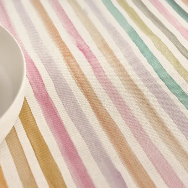 Stain-proof tablecloth Belum Naiara 4-100 Multicolour 180 x 180 cm Striped