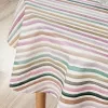 Stain-proof tablecloth Belum Naiara 4-100 Multicolour Ø 100 cm Striped