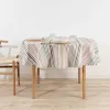 Stain-proof tablecloth Belum Naiara 4-100 Multicolour Ø 100 cm Striped