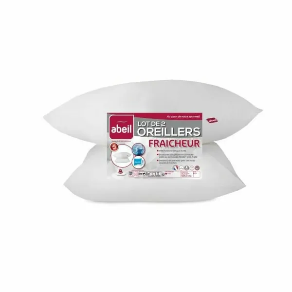 Spilvens Abeil Balts 60 x 60 cm (2 gb.)