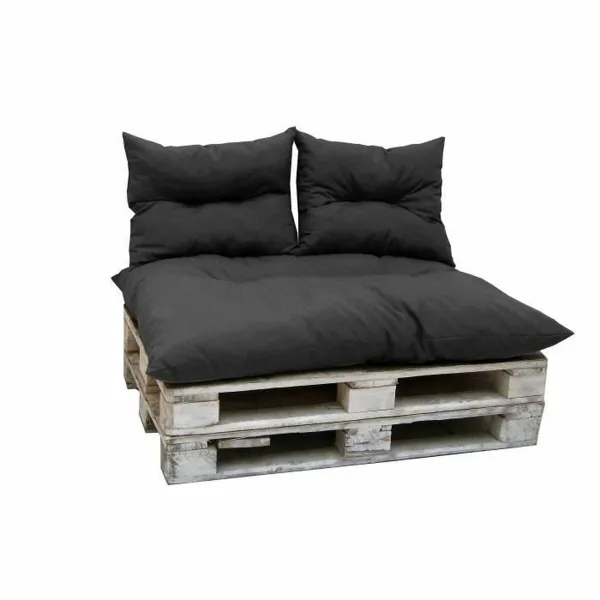 Grīdas spilvens Jardin Prive Classic Pallet Kit Pelēks