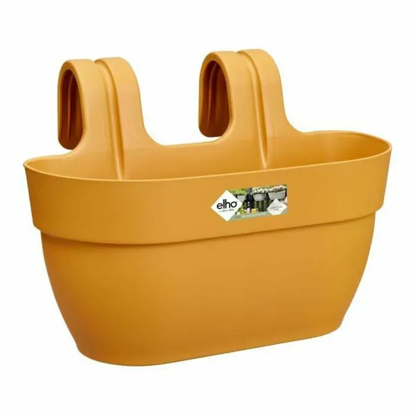 Банка Elho Vibia Campana Easy Hanger Medium 24,1 x 36 x 26,5 cm Жёлтый Пластик Прямоугольный современный 24 x 36 x 26,5 cm