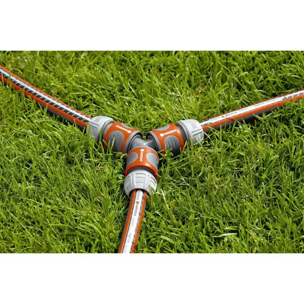 Šļūtenes savienotājs Gardena 18287-20 Ø 15 mm 1/2" Trīskāršs Apūdeņošanas sistēma