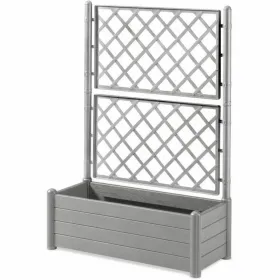 stādītājs Stefanplast Italia Pelēks Plastmasa Taisnstūra 100 x 43 x 142 cm