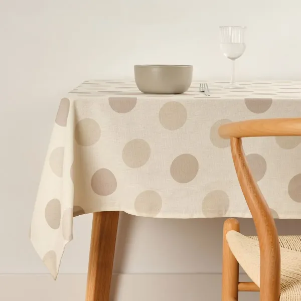 Stain-proof tablecloth Belum 0120-308 Multicolour 150 x 150 cm Circles