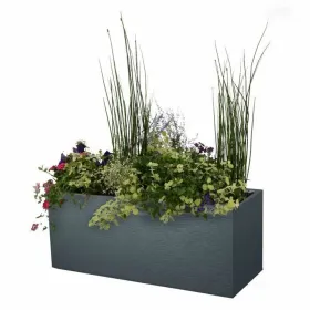 Наружный ящик для растений EDA Graphit Up Прямоугольный Антрацитный 99,5 x 39 x 43 cm