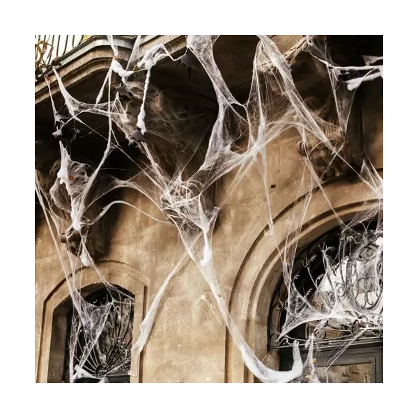 Artificial spider web + 2 spiders Malatec 19759