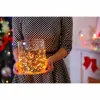 LED žibintų vainikas Lumisky YOGY SOLAR WARM 400 LEDS Juoda noir 1 W