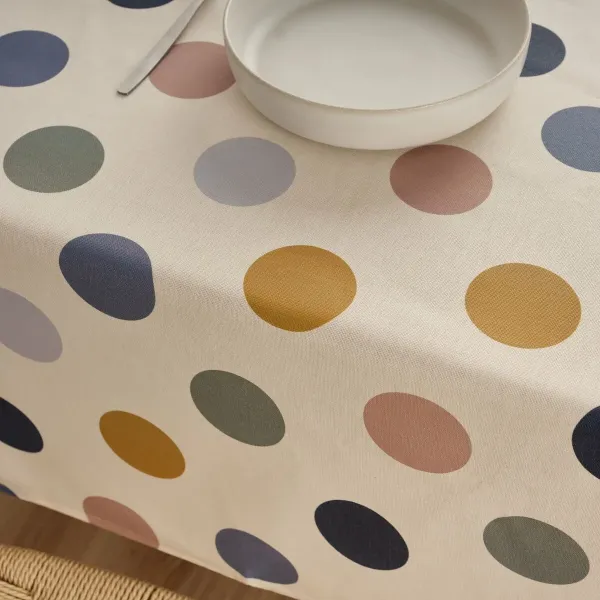 Stain-proof tablecloth Belum 0120-160 Multicolour 180 x 250 cm Circles