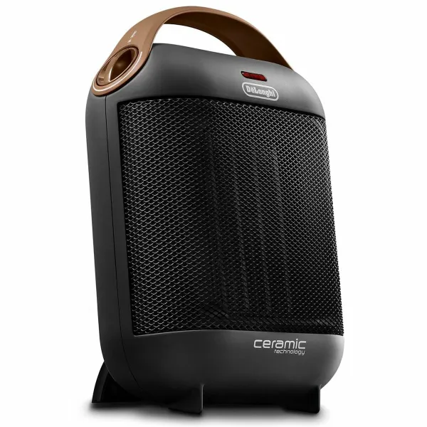 Nešiojamas keraminis šildytuvas DeLonghi HFX30C18IW Pilka 1800 W