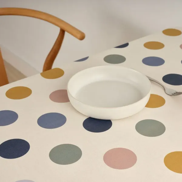 Stain-proof tablecloth Belum 0120-160 Multicolour 180 x 250 cm Circles