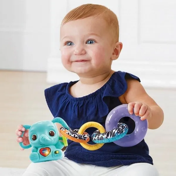 Suņu rotaļlieta Vtech Baby NINO, ÉLÉPHANTEAU EMPILO 3 EN 1