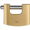 Key padlock Yale Rectangular Golden