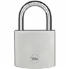 Key padlock Yale Rectangular Silver