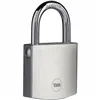 Key padlock Yale Rectangular Silver