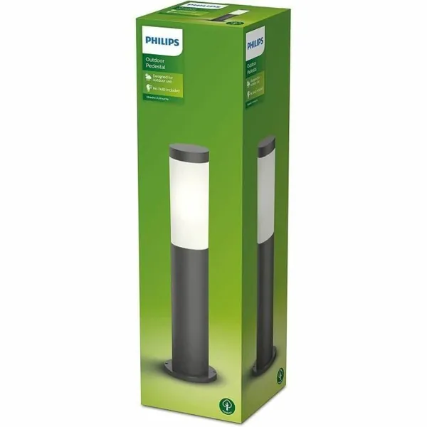 lampa Philips Luminarias de exterior Antracīts E27 230 V 2700 K