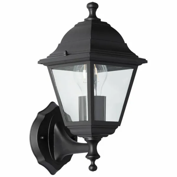 Seinävalo Brilliant Nissie E27 60 W Musta