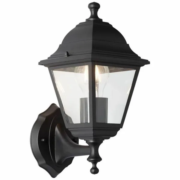 Seinävalo Brilliant Nissie E27 60 W Musta