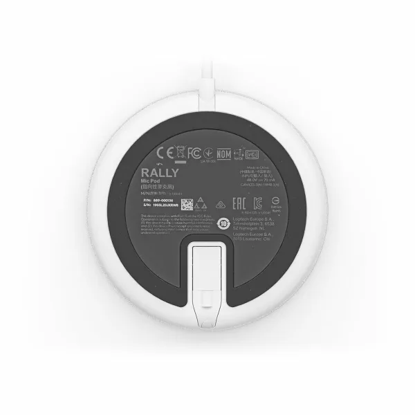 Mikrofons Logitech 952-000038           Balts