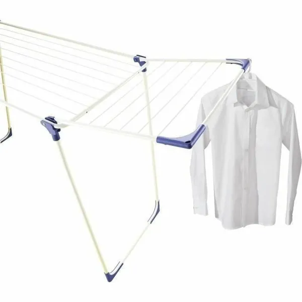 Clothes Line Leifheit CLASSIC Solid 180 White Nylon Steel polypropylene 18 m