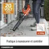 Pūtiklis Powerplus Powdpg7521 20 V 145 km/h