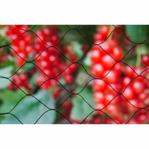 Anti-bird netting Nature Primo Musta Polyetyleeni 5 x 2 m