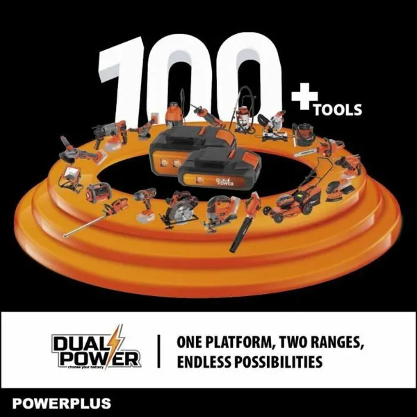 Hekilõikur Powerplus DualPower Powdpg75380 40 V