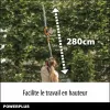 Gyvatvorių žirklės Powerplus DualPower Powdpg75380 40 V