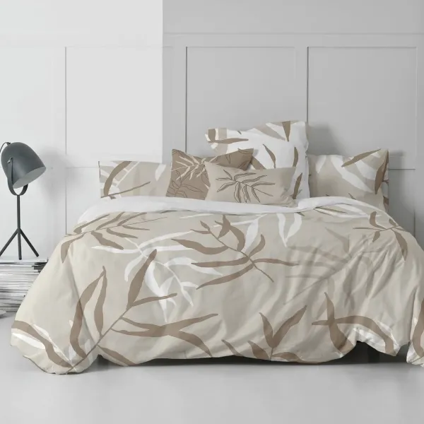 Nordic cover HappyFriday Blanc Maple  Multicolour 155 x 220 cm